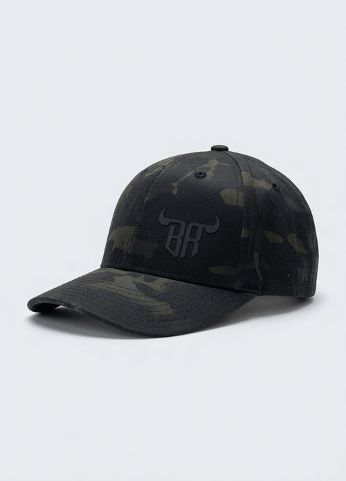 Camo Total Black Cap