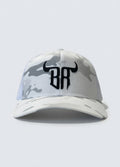 Camo Trucker White Cap