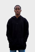 Classic Total Black Hoodie