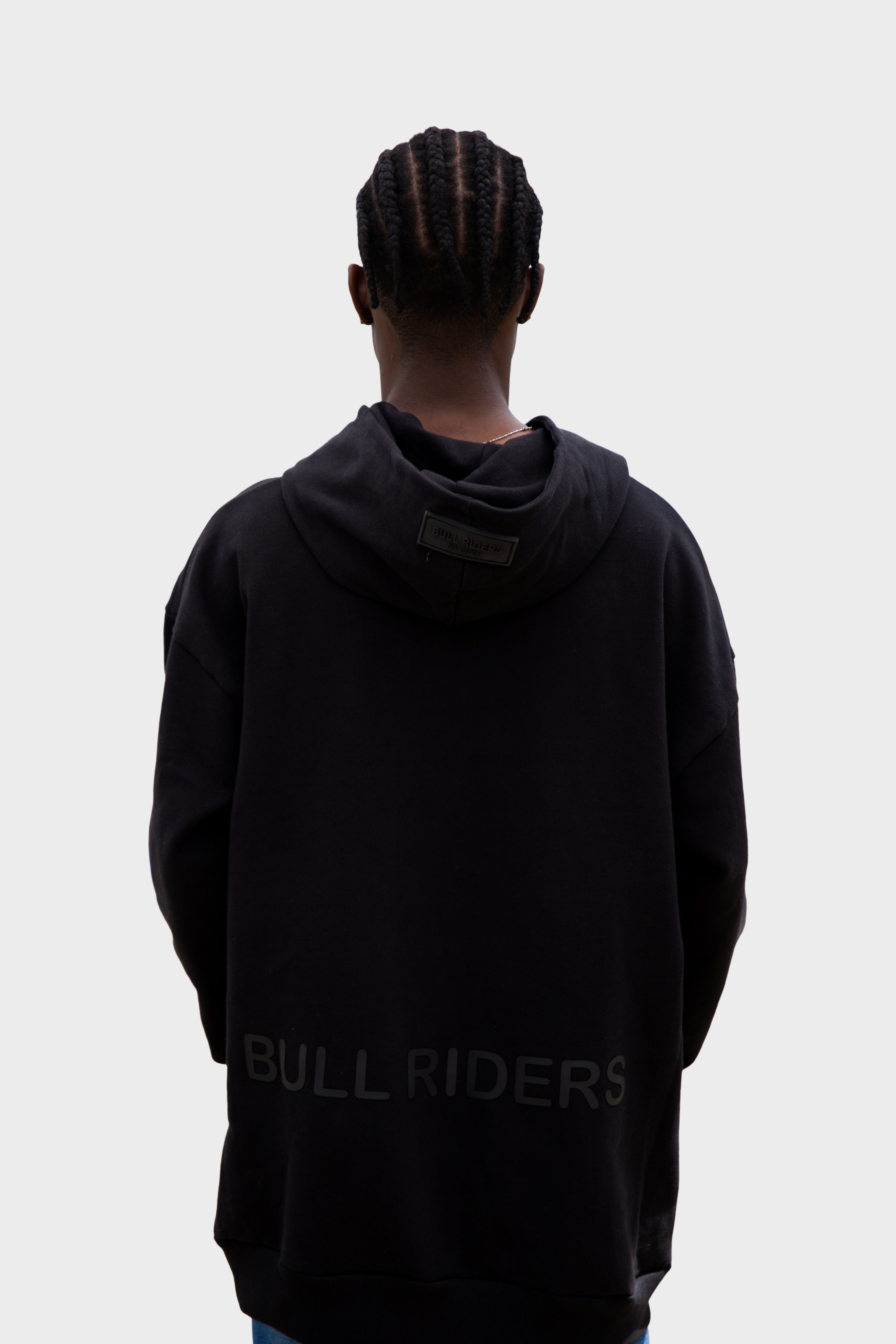 Classic Total Black Hoodie