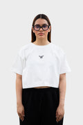 Classic Cream Crop Top