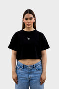 Classic Black Crop Top