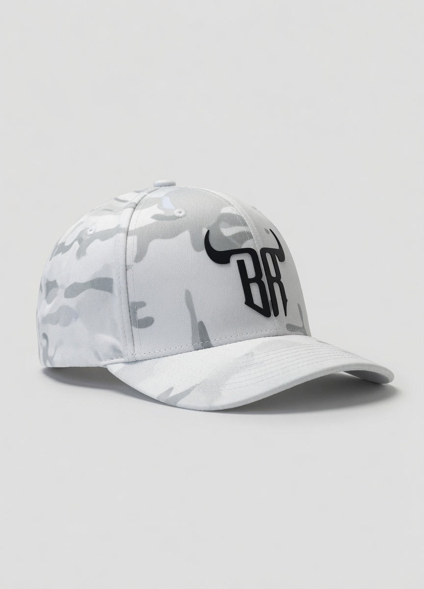 Camo White Cap